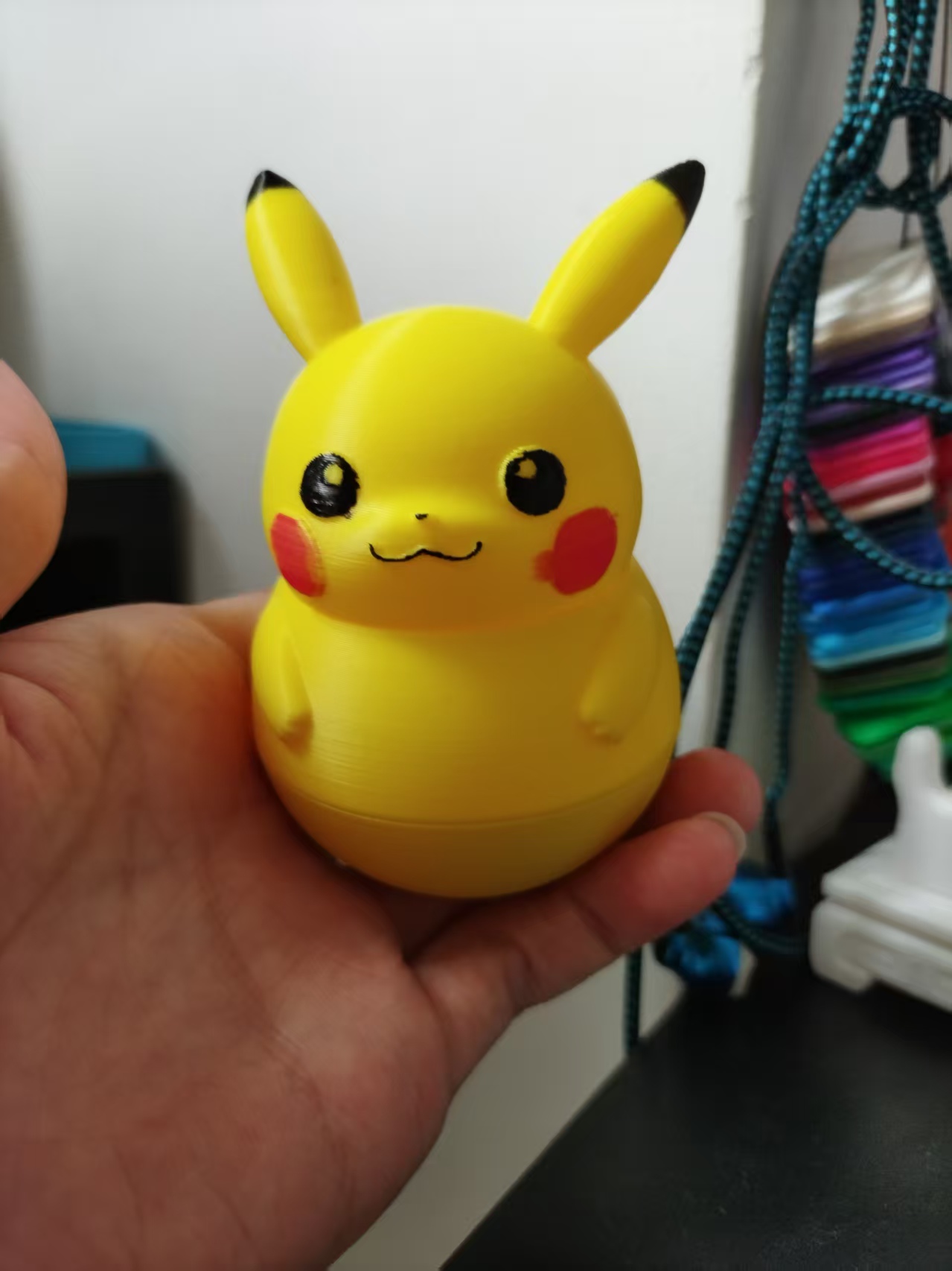 Miniatura 1 do modelo 3D 宝可梦皮卡丘不倒翁玩具