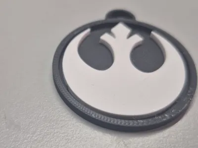 Star Wars rebel alliance keychain
