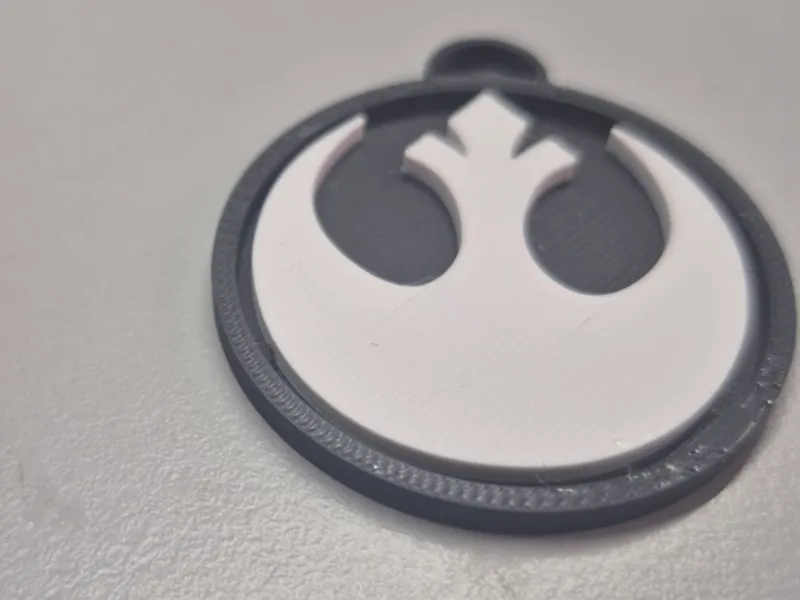 Star Wars rebel alliance keychain