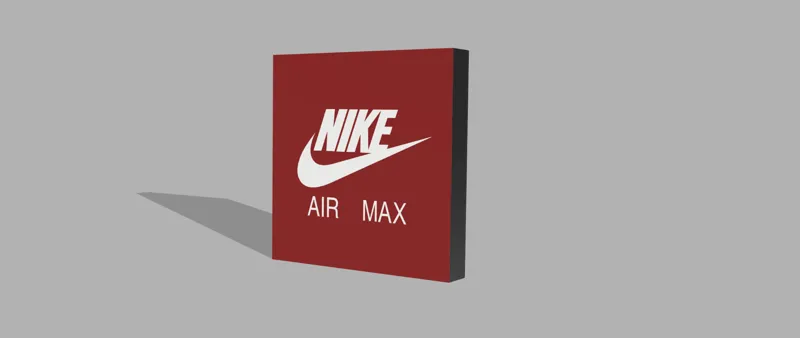 Nike Air Max Logo / Lightbox