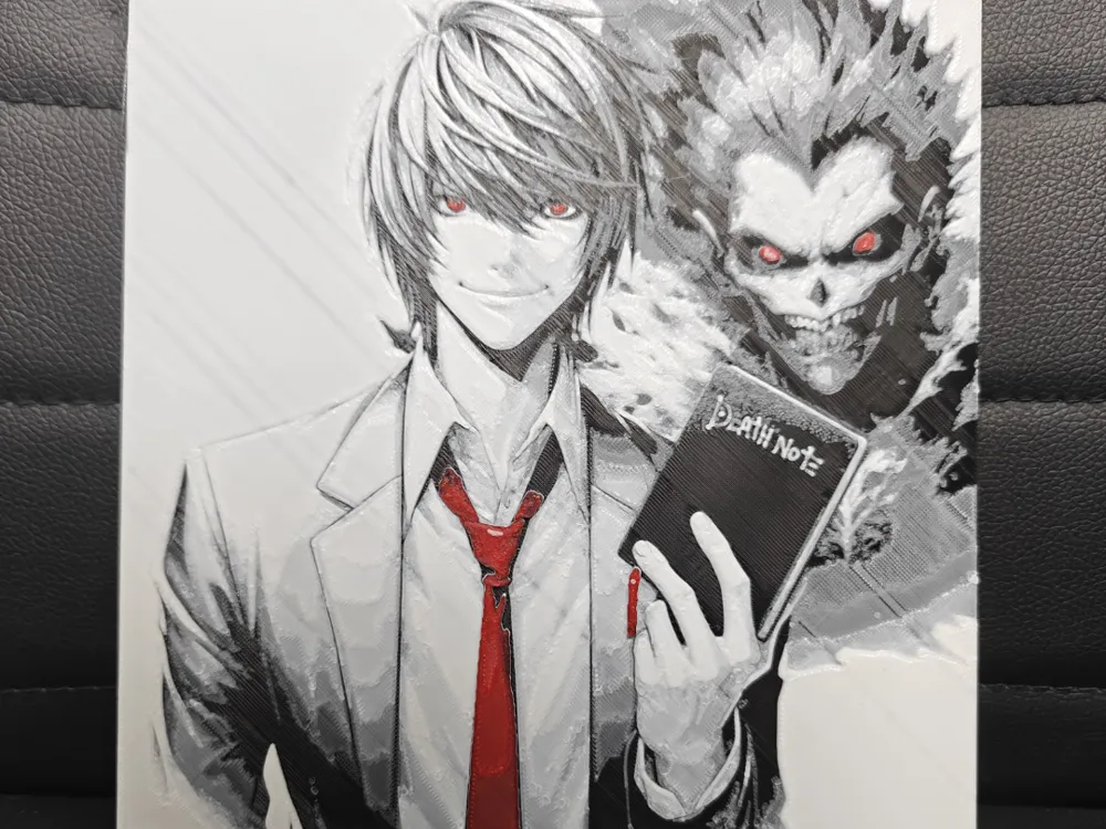 Yagami & Ryuk Death Note by TheHueforgeLady - MakerWorld