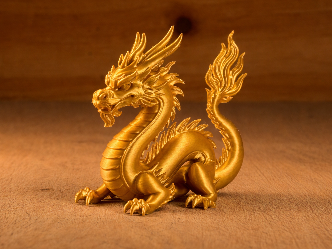 Chinese Dragon Figurine