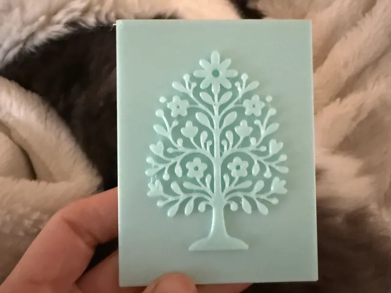 Folk Art Tree Stamp