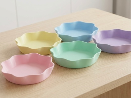 Wave Scalloped Valet Tray | Minimalist Home Decor