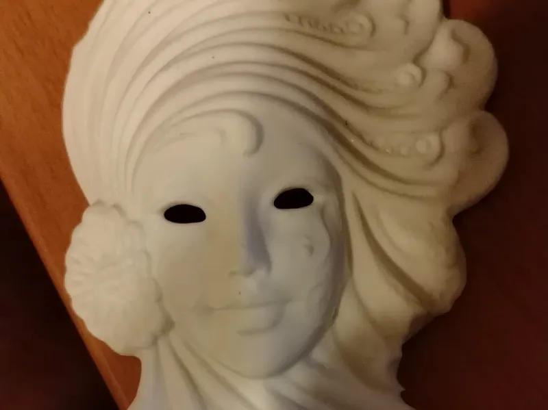 maschera veneziana da parete