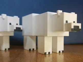 Minecraft Polar Bear Cute