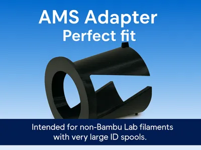 Universal AMS Adapter for Non-Bambu Lab Filaments