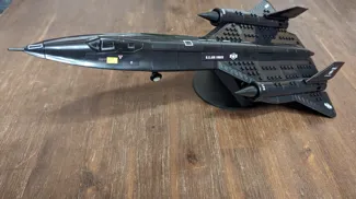 SR-71 Blackbird Wange Bricks Stand