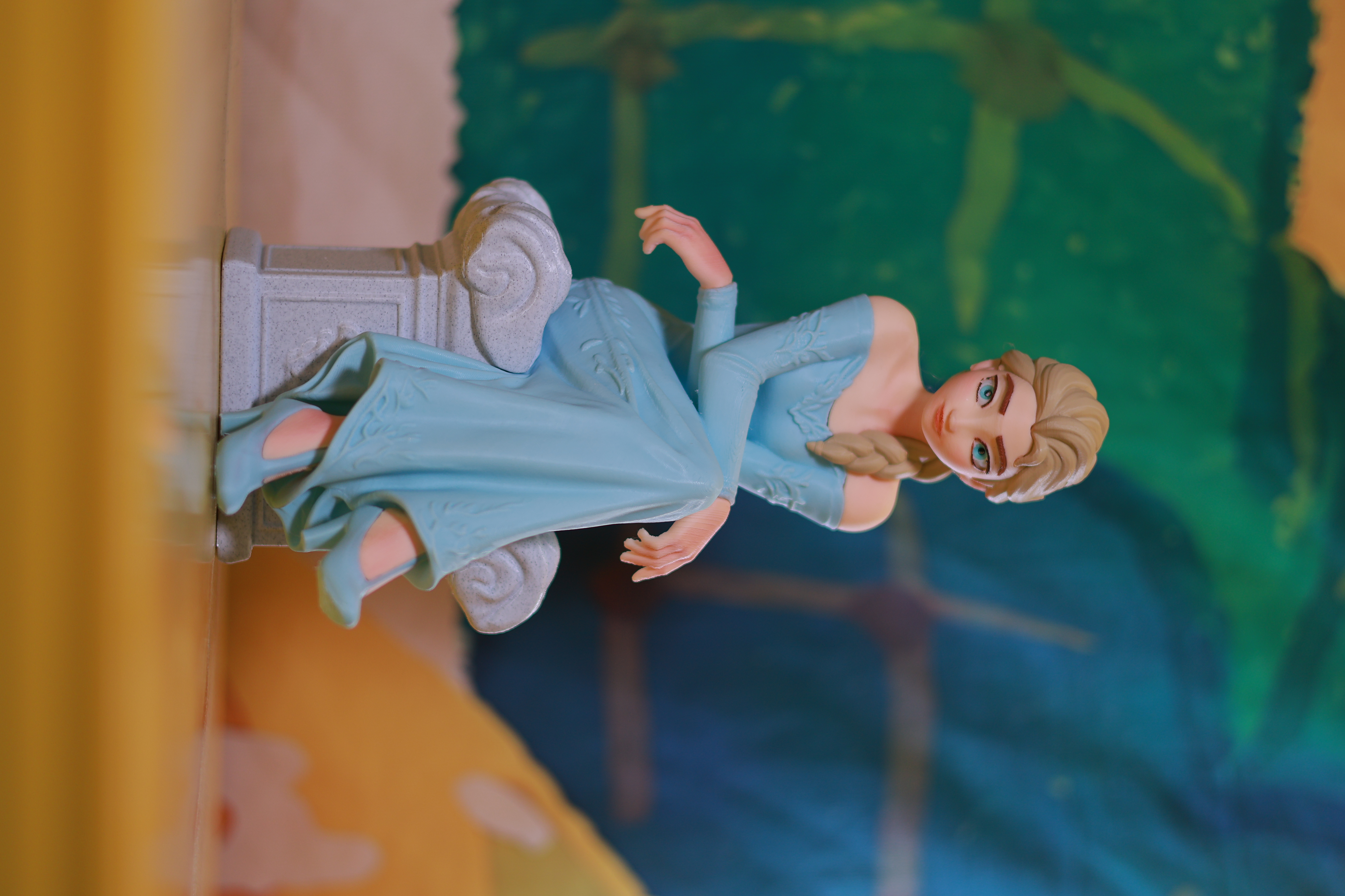Miniatura 2 do modelo 3D 艾莎（免AMS）