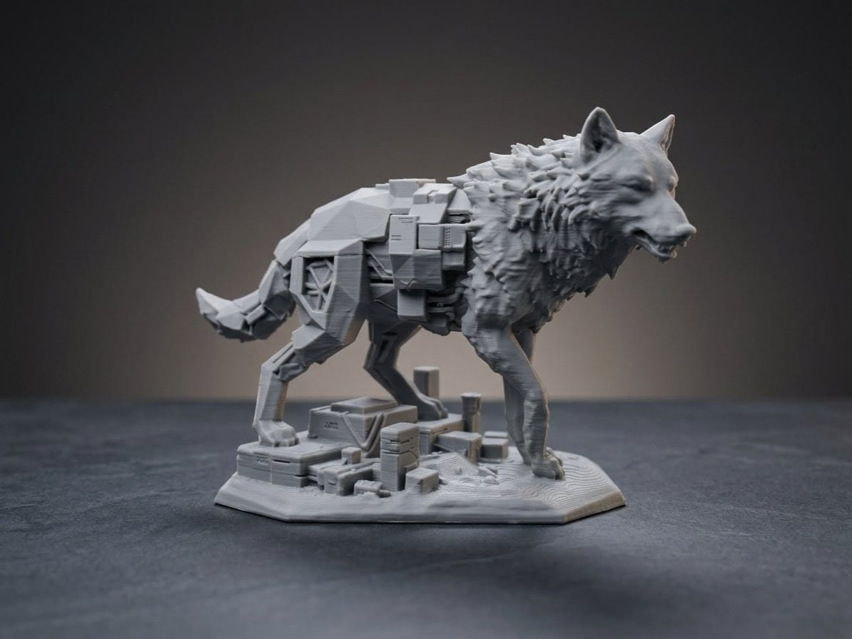 Cyberwolf: Born from the Digital Wilderness