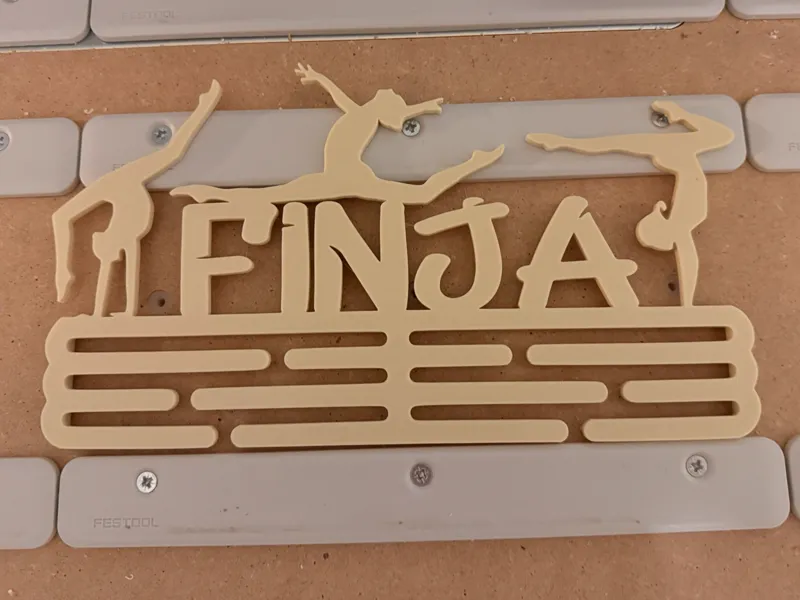 Finja acrobatic medal support
