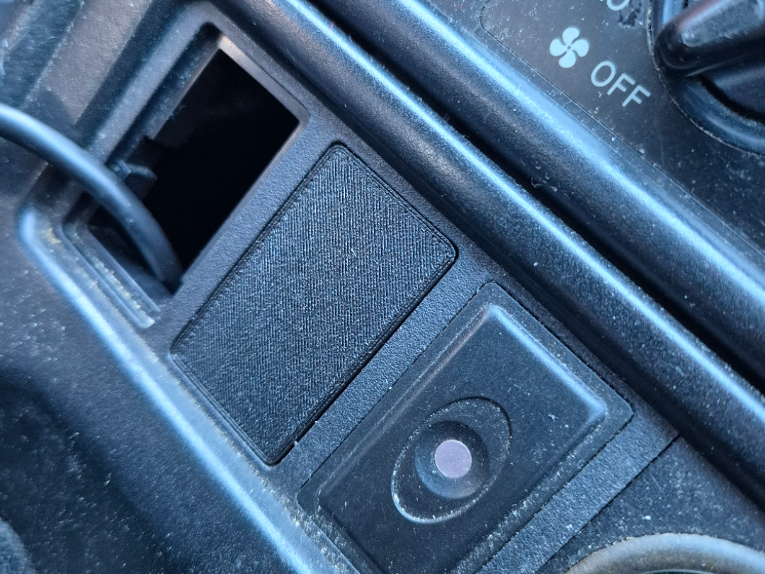 Toyota Switch Blank (55539-32010 replacement)