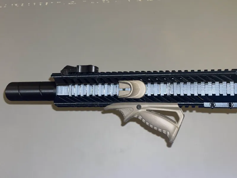 Modular airsoft gun suppressor