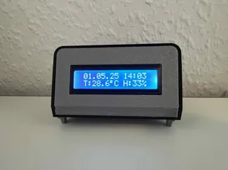 Gehäuse LCD 1602 inkl. BME280 Senor Befestigung