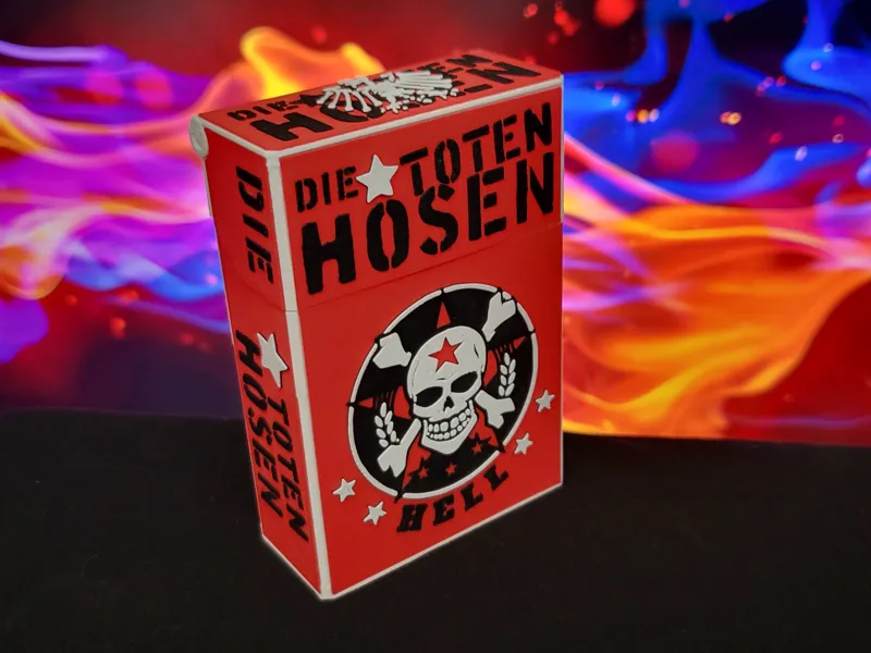 The Toten Hosen skin for Cigarette box (80) with f