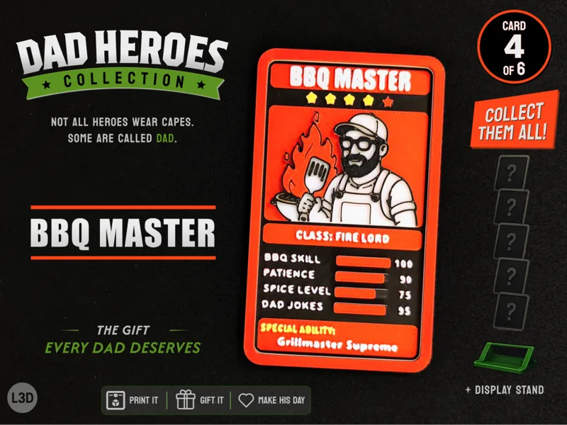Dad Heroes Collection #4 – BBQ Master