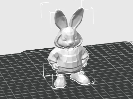 Low Poly, Urban, Cute Easter Bunny