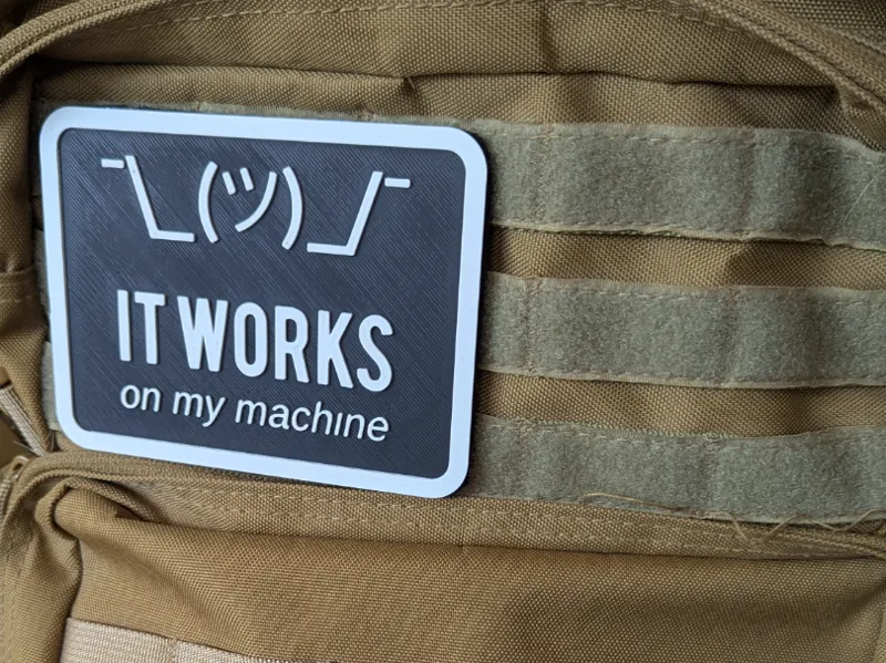Patch - It works on my machine