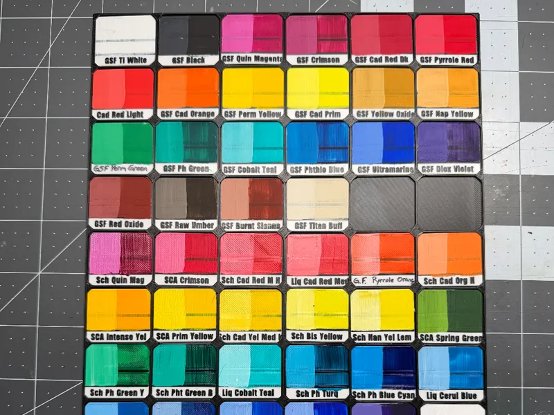 Swatch Card - Parameterized