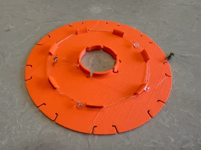 Circular Fishing Rig Winder/ Organizer