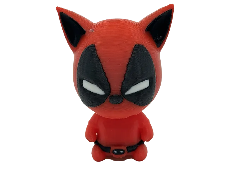 Kitty Deadpool Cartoon Cat