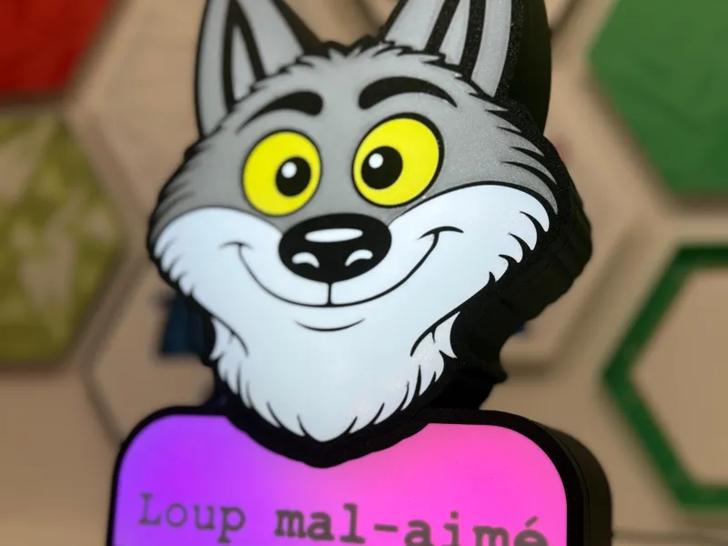 Ligthbox Loup mal aimé