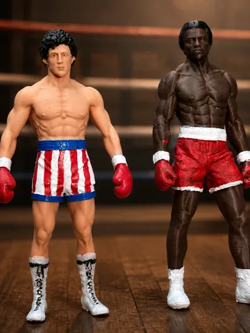 Caja o estuche: Classic Boxing Rivals | Rock & Apollo — vista de referencia 2