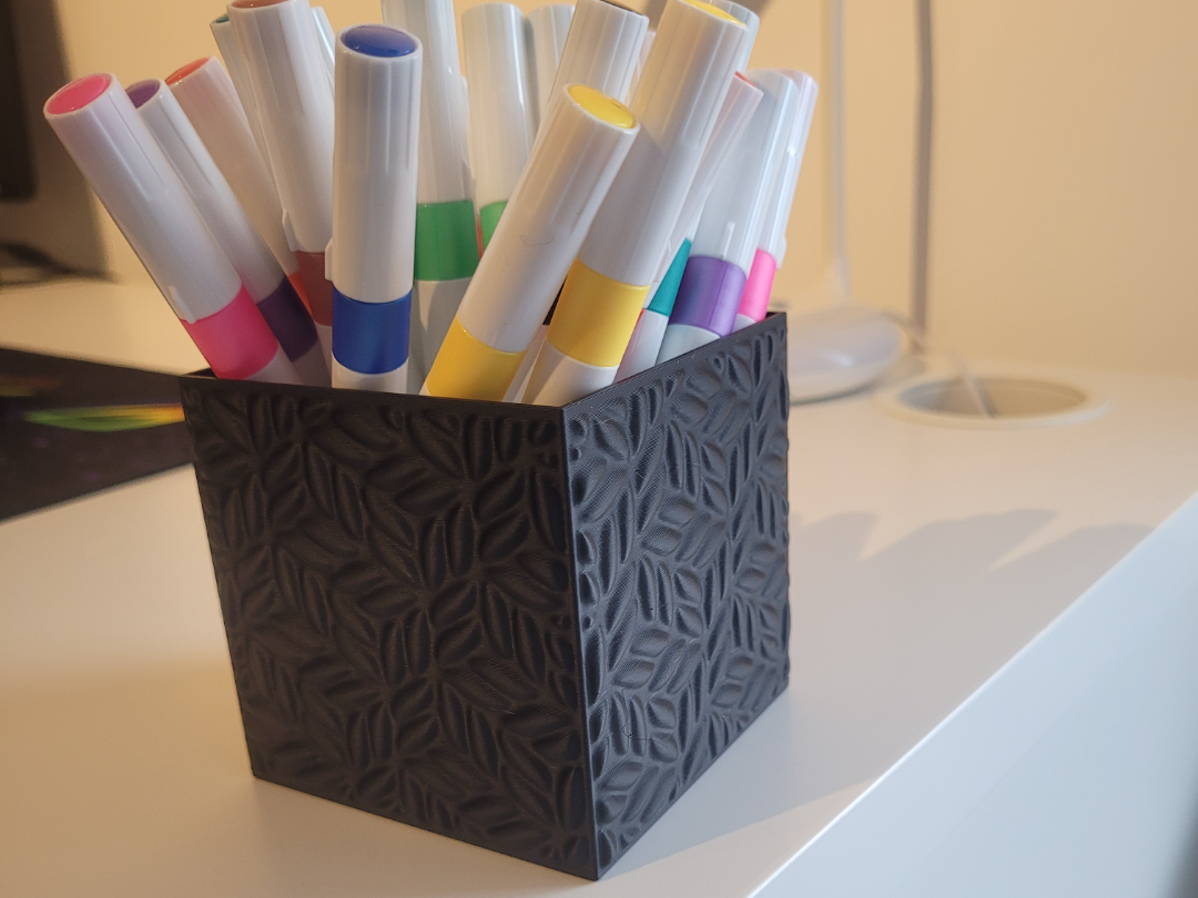 Pot de rangement marqueurs ou autres