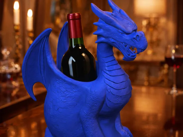 Porte-bouteille dragon