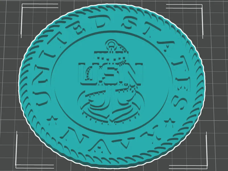 U.S. Navy Coaster (large)