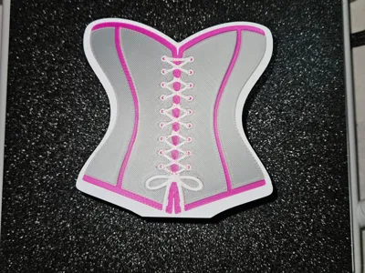 Corset Pencil Holder