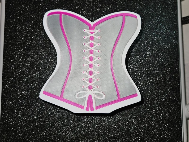 Corset Pencil Holder