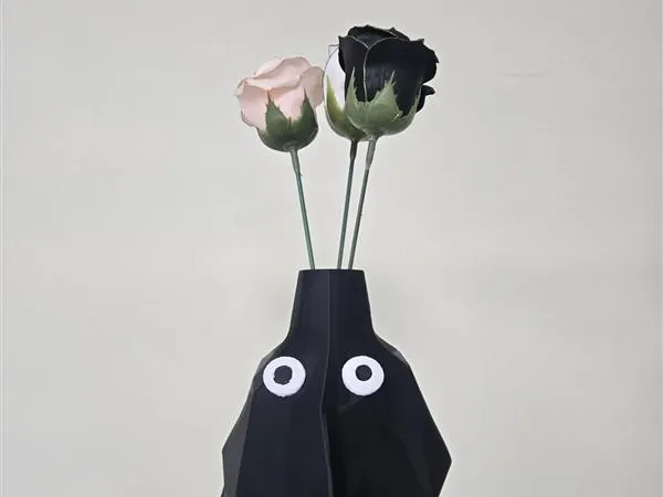 岩石皮克敏花瓶