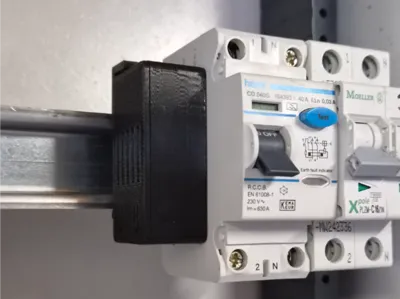 ESPHome  ESP32 DIN-Rail Case (parametric)