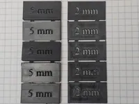 0.2mm layer, 2 walls, 15% infill