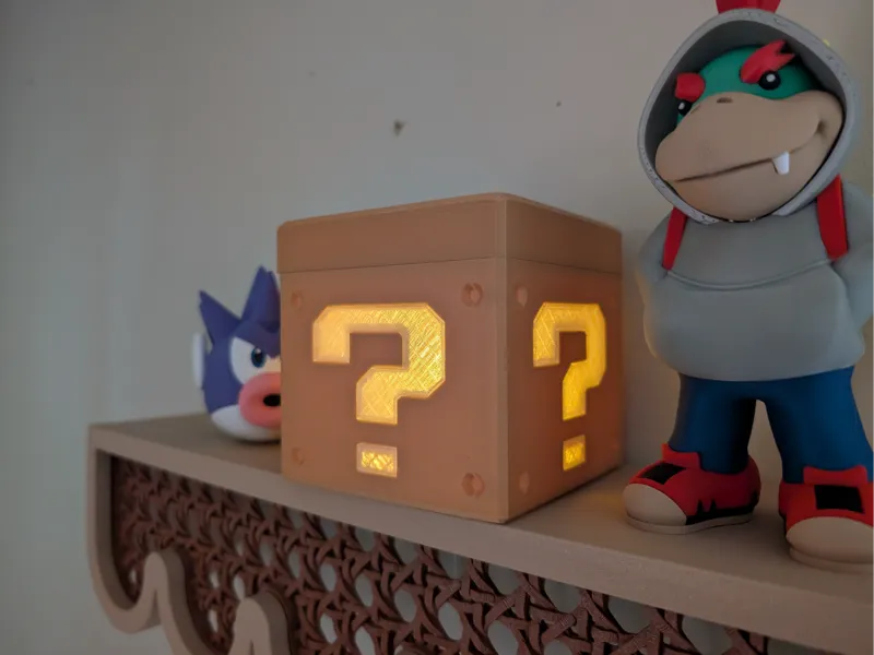 Mario block light