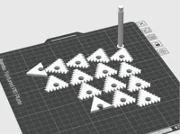 Triangular Spikey Fidget Rod