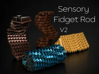 Sensory Fidget Rod V2 - Stress & Anxiety Relief