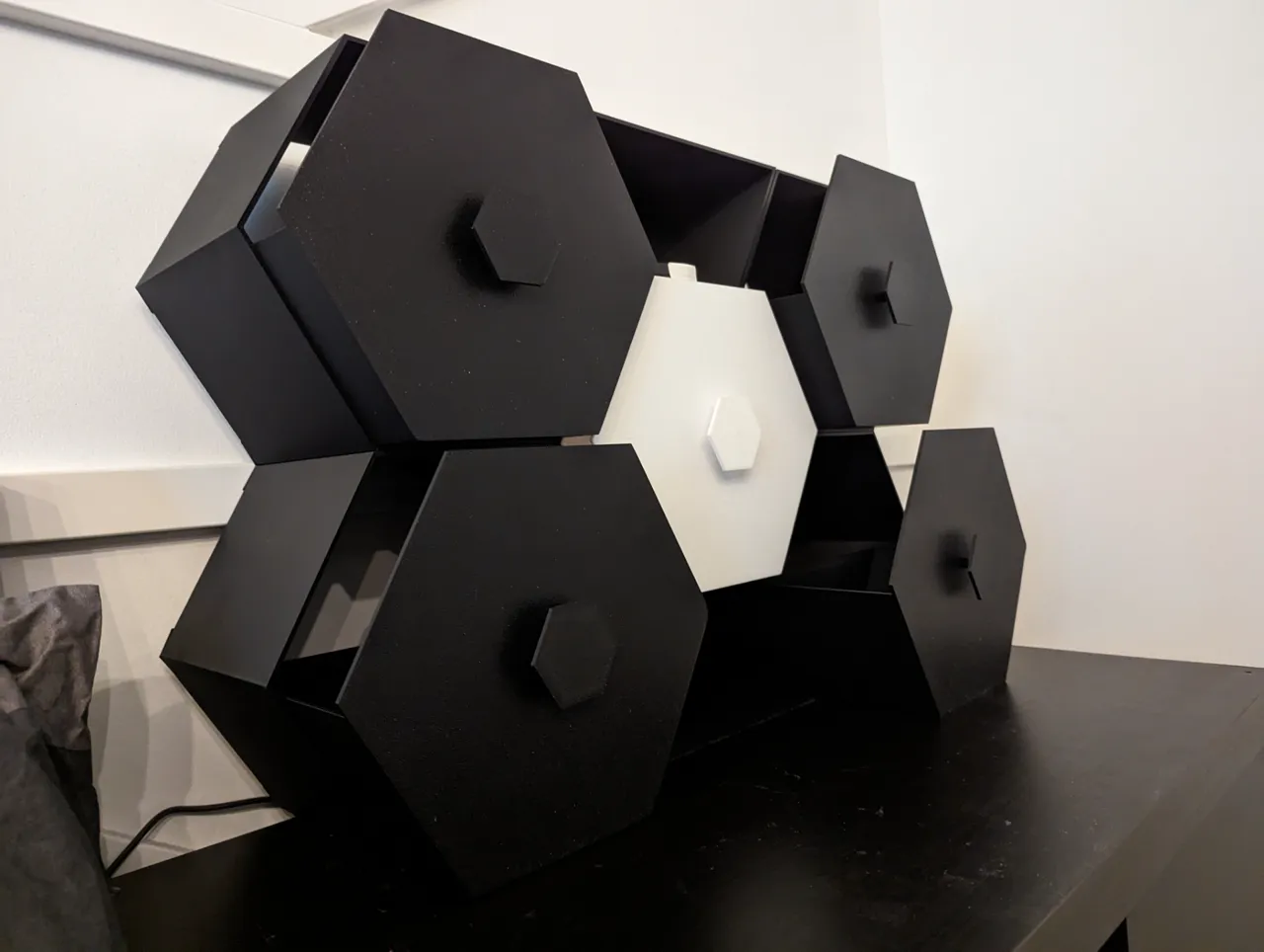 Hex Shelf System 250mm - various depths view 3