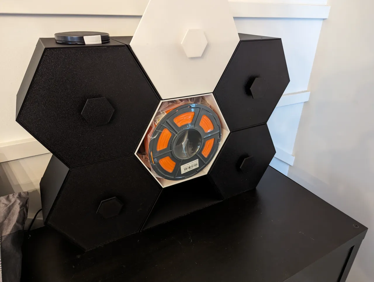 Hex Shelf System 250mm - various depths view 2