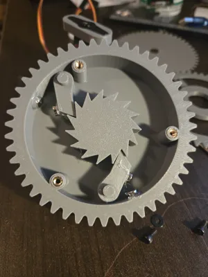 Single Rotation Gear Model One way rotation Gear (v1) - Free 3D Print Model - MakerWorld