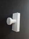 Standard Hat Holder Stub Wall Hook