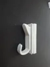Curved Hook For Holding Keys