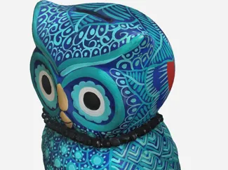 Authentic Owl Figure