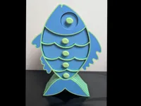 Fishy Treasure Box ~ 0.2mm layer, 2 walls, 8% infill