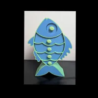 Fishy Treasure box 80%  ,  0.2mm layer, 2 walls, 8% infill