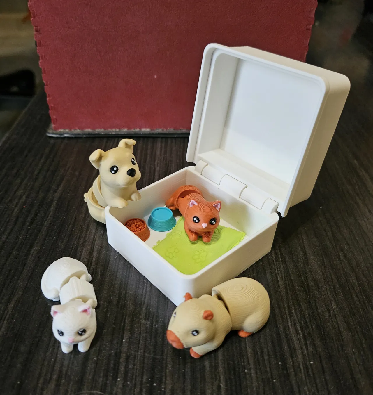 print in place flexi pet box view 4