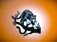 Décoration murale léopard sur une branche — photo 2