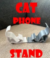 Support téléphone à motif chat — photo 1