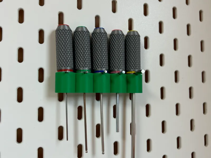Skadis mount for Hex Key Handles